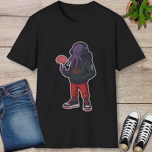 Mind Flayer T-Shirt: Dungeons and Dragons RPG Gamer Tee