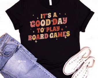 Board Gamer Shirt | Good Day to Play Board Games Shirt | Unisex Jersey Short Sleeve Tee
