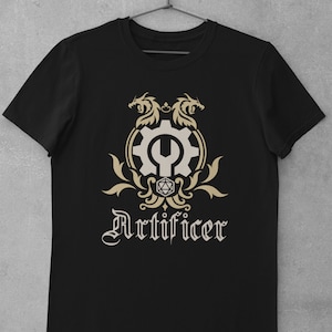 D&D Artificer Shirt | Dungeons and Dragons Class Simple Emblem T-Shirt
