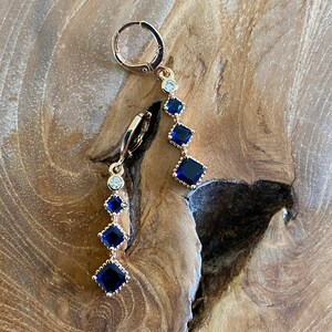 New Elegant 14K Gold Filled CZ Earrings