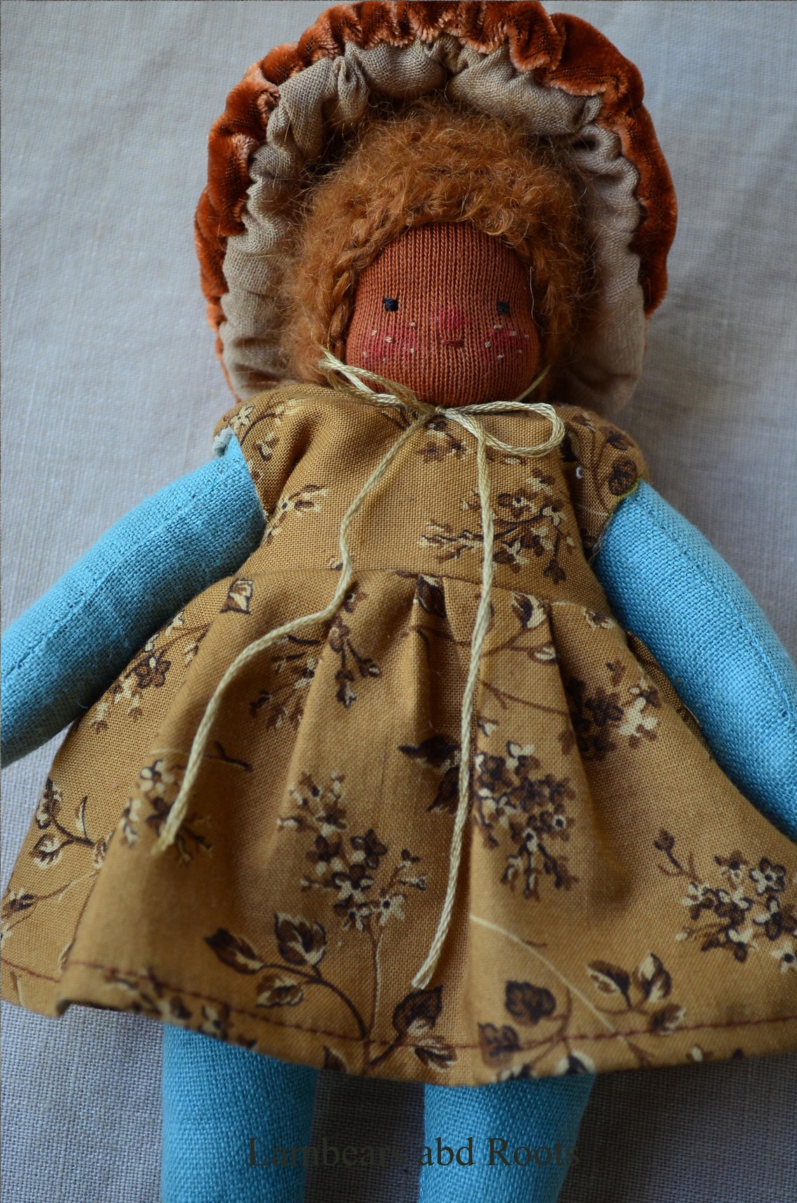 Mushroom Doll Natural toy Etsy