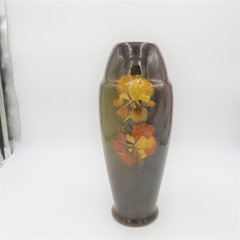 American Art Pottery 11 Vase Lamp Base Rookwood Weller Roseville Etsy