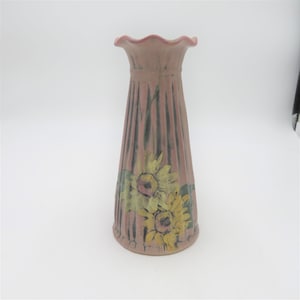 Weller Pottery Louella Hand Painted 6.75&quot; Vase