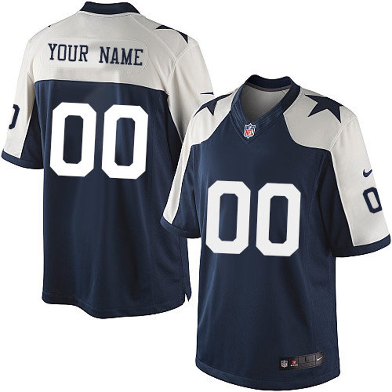 personalized dallas cowboys football jersey