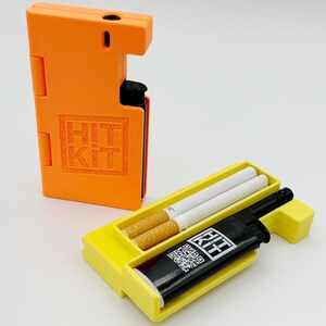 Flamethrower v2! Holds your smokes and lighter.