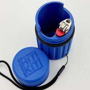 HIGH CAPACITY Waterproof Joint +  Lighter Case w/ Lanyard. The Survival Kit.