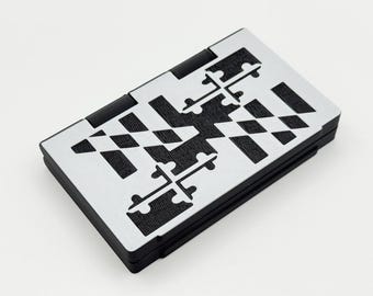 Maryland Hit Kit. Case for your smokes + lighter. Embedded magnets secure it shut!