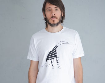 Greyhound T-Shirt | Dog Shirt | Dog T-Shirt| Dog Lover Shirt| Dog Print Shirt| Iggy T-Shirt | Whippet T-Shirt / MAN WHITE T-SHIRT