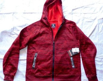 Akademiks Boys 3 pc set jeans pants hoodie jacket t shirt red black 14/16 62$ Akademiks Boys 3 pc set jeans pants hoodie jacket t shirt red black 14/16 62$