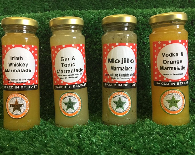 Boozy Marmalade 4 Jar Hamper. Luxury Homemade Marmalade With Etsy