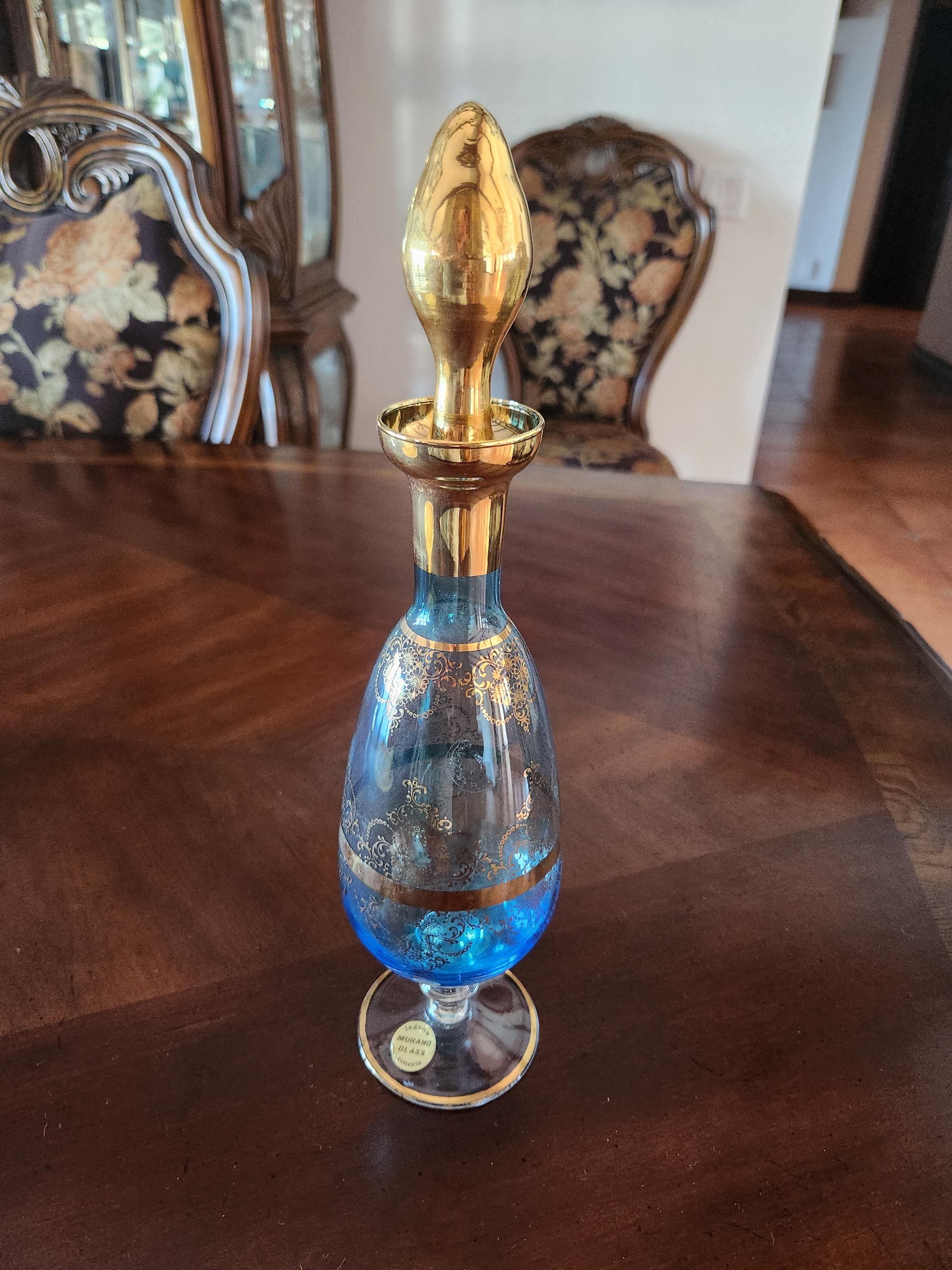 Murano Decanter Bottle - Etsy