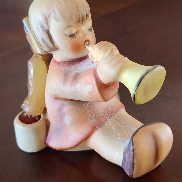 Goebel Hummel Angel Candle Holder Etsy