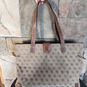 Dooney and Bourke Canvas Tote Bag - Etsy