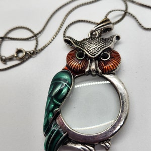 Owl Magnifying Glass Necklace – Streets of Orleans