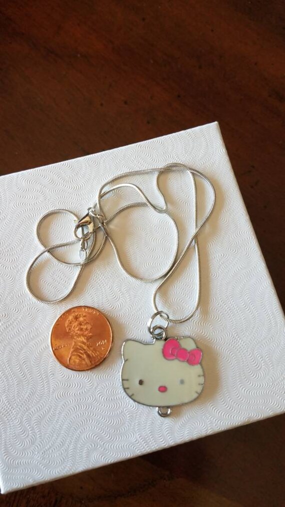 Hello kitty necklace etsy deals