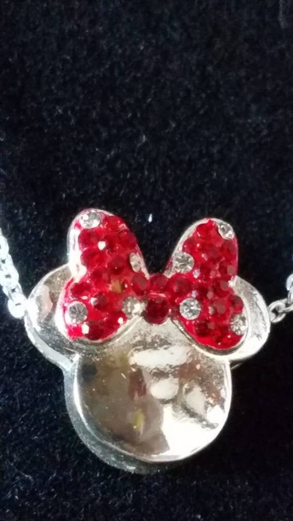 Disney Mickey Mouse Minnie Mouse Jewelry Lot Neck… - image 1