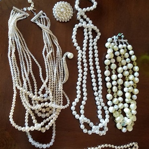 Vintage Craft Pearl Destash Lot