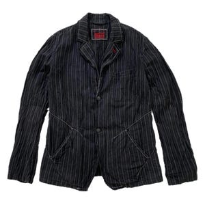 Marithe Francois Girbaud MFG Stripes Jacket Fashionista