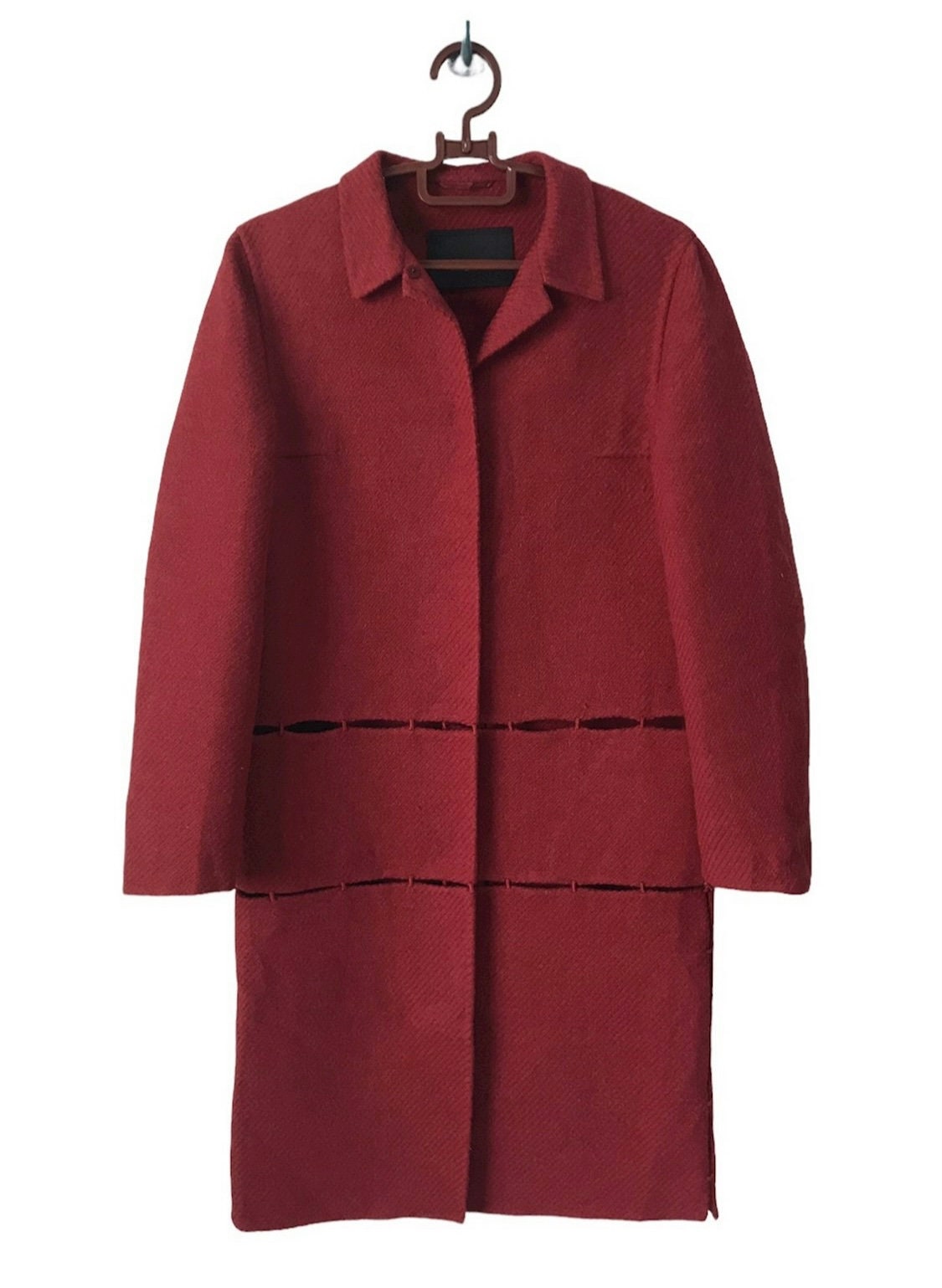 Rare Hard to Get Vintage FW 1998 Prada Wool Long Coat - Etsy Rare Hard to Get Vintage FW 1998 Prada Wool Long Coat - Etsy