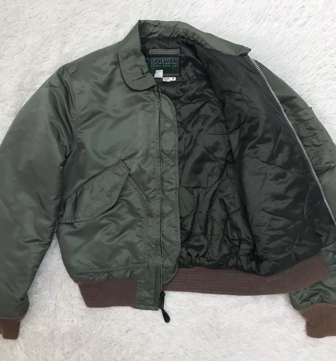 Vintage Spiewak Flight Deck Bomber Jacket Ideal Zipper - Etsy
