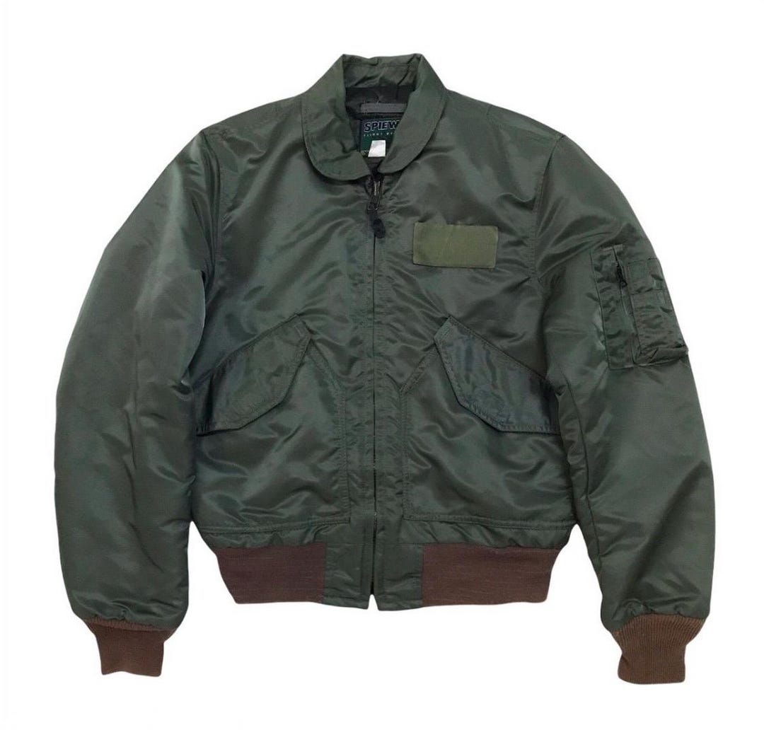 年末のプロモーション特価！ Bomber Deck Flight Spiewak Vintage Jacket Etsy - Zipper Ideal ジャケット・アウター