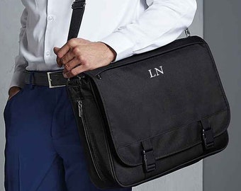 Herren-Laptoptasche, personalisierte Portfolio-Aktentasche, Laptoptasche, Herren-Aktentasche, personalisiertes Herrengeschenk, Weihnachtsgeschenke, Geburtstagsideen