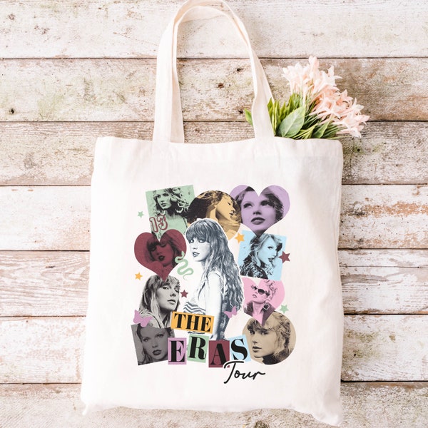 Taylor Swift Tote bag, Tour 2024, Concert tote bag, Swiftie tote bag, Merchandise, Official, Hoodie, T-shirt, Merch UK