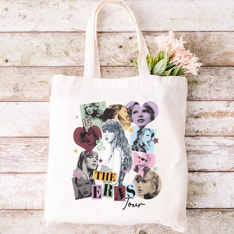 Taylor Swift Tote bag, Tour 2024, Concert tote bag, Swiftie tote bag, Merchandise, Official, Hoodie, T-shirt, Merch UK image 1