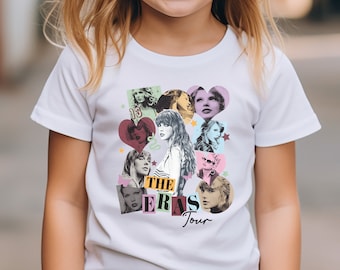 T-shirt Taylor Swift, Enfant, T-shirt ado, Bébé, Swiftie, T-shirt Little Swiftie, Tour 2024, T-shirt concert, Marchandise, officiel Royaume-Uni