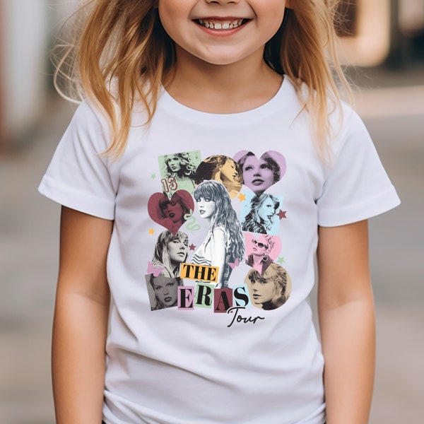 T-shirt Taylor Swift, Enfant, T-shirt ado, Bébé, Swiftie, T-shirt Little Swiftie, Tour 2024, T-shirt concert, Marchandise, officiel Royaume-Uni