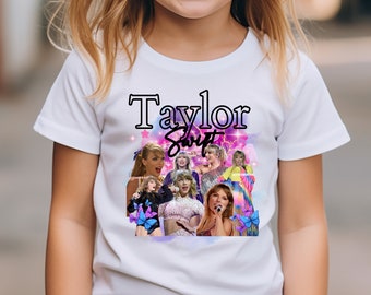 Children's Taylor Swift T-Shirt, Teen t-shirt, Baby, Swiftie, Little Swiftie t-shirt, Tour 2024, Concert t-shirt, Merchandise, official UK