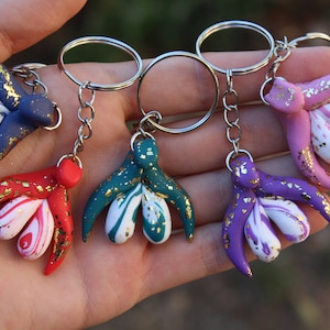 Customizable Keychain - LGBTQIA+ Feminist Gift - Sexologist Empowerment - Sex Education Sorority - Anatomy Health - Queer Pride