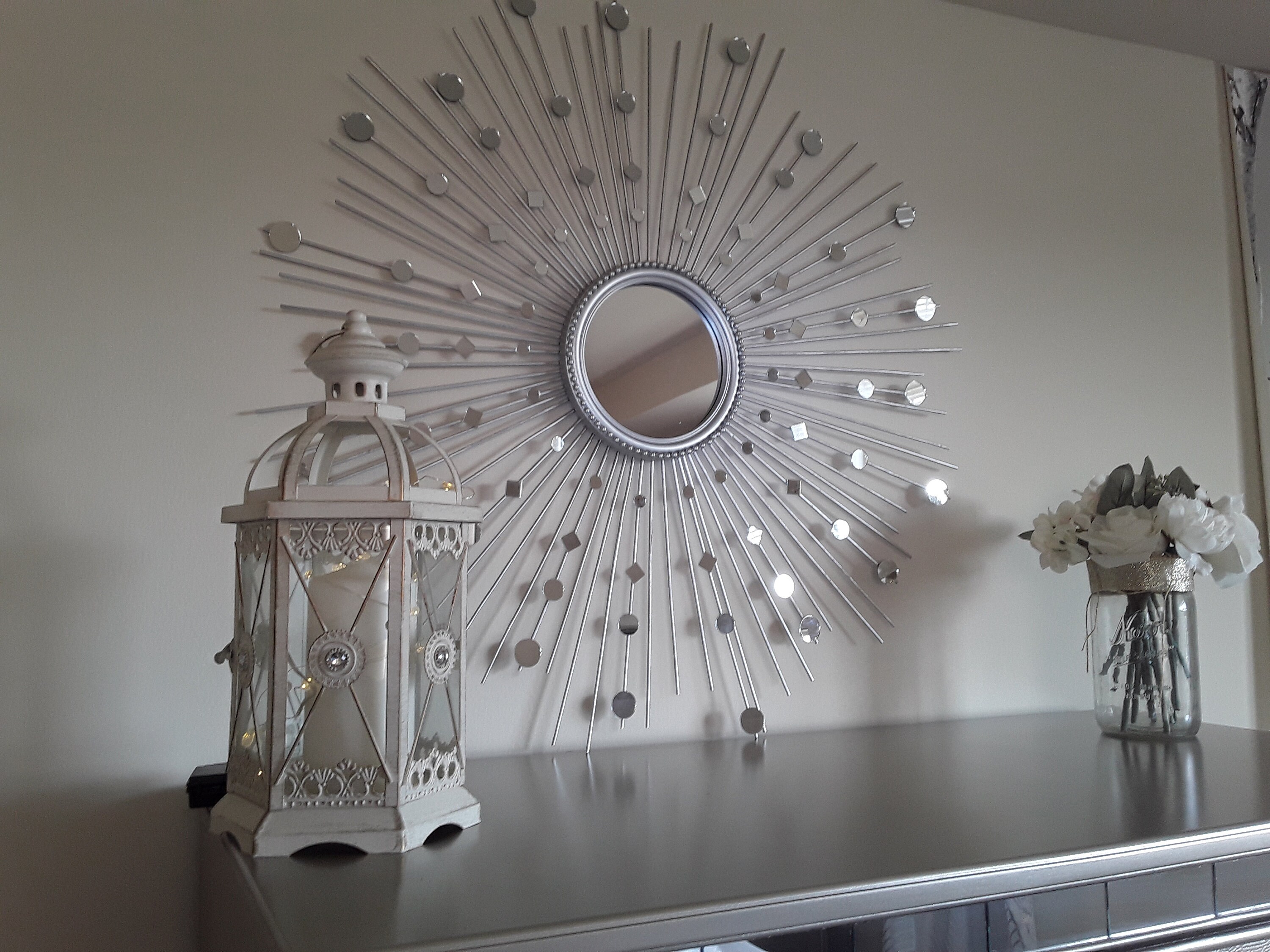 28 Sunburst Mirror Home Decor Wall Decor Starburst Etsy
