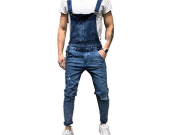 denim jumpsuit mens