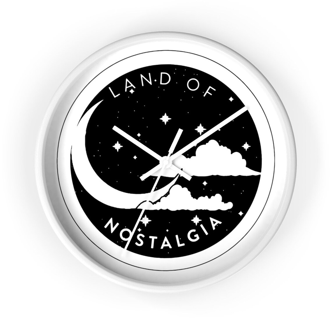 Land of Nostalgia Custom Wall Clock Etsy