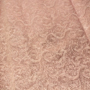 SHIMMER ROSE GOLD lederen lakens / metallic roségouden reliëf lederen voorgesneden stukken. Prachtig ontworpen leren lakens
