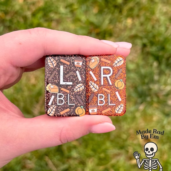 Marcadores de rayos X de una línea personalizados / Juego de marcadores de rayos X / Iniciales, números, brillo y diseño