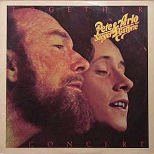Pete Seeger und Arlo Guthrie together in Concert LP Vinyl Platte