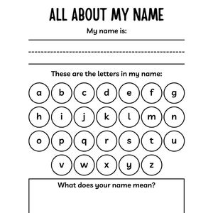 Preschool Activity Workbook Elearning Education Pages Color Sensory ...