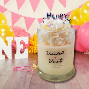 Confetti Birthday Cake Scented Soy Wax Candle - FREE SHIPPING AVAILABLE!