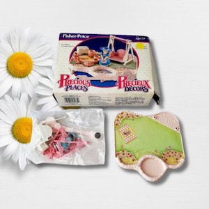 Jahrgang 1988 Fisher Price Precious Places Sunshine Country Picnic #5190 Set komplett mit Box inklusive EXTREM SELTEN