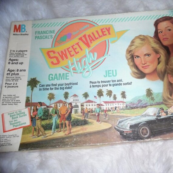 Vintage 1988 Sweet Valley High Board Game Milton Bradley -  Ireland