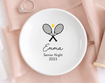 Tennis Gifts for Seniors 2024, Senior Night Gifts, Tennis Gifts for Team, Tennis Jewelry Dish, Tennis Player Gifts, Senior Gifts for Girls