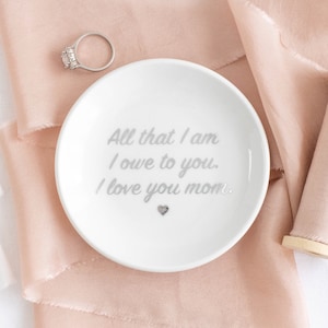 Mothers day ring dish mothers day jewelry dish for mom birthday gift mom jewelry personalized gift for her mom ring dish mom trinket dish