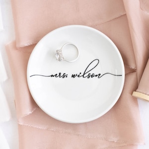 Wedding gift jewelry dish wedding gift for couple ring dish engagement gifts for couple wedding ring holder dish personalized gift for her