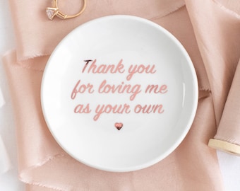 Step mom mothers day gift bonus mom jewelry dish bonus mom mothers day gift step mom birthday gift step mom jewelry dish thank you mom gifts