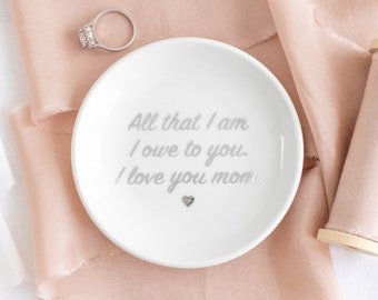 Mothers day ring dish mothers day jewelry dish for mom birthday gift mom jewelry personalized gift for her mom ring dish mom trinket dish