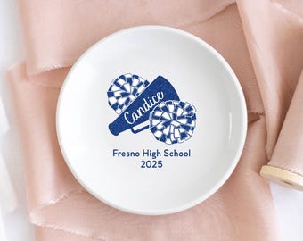 Cheer Senior Night Gifts, Cheer Jewelry Dish, Cheer Team Gift, Cheer Coach Gift, Birthday Gift Daughter, Cheer Gifts for Senior Night 2026