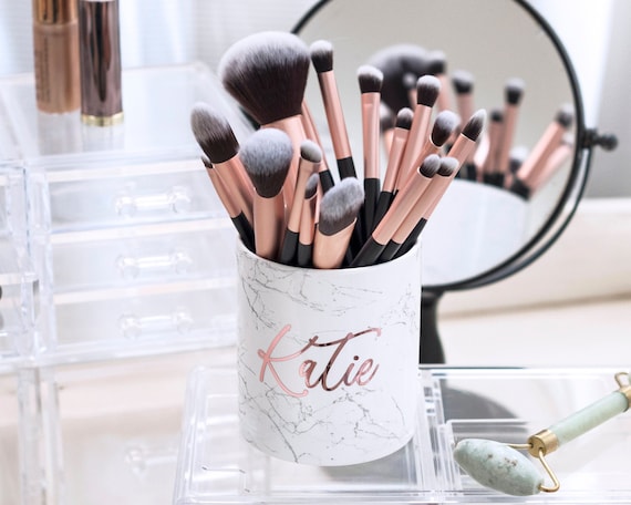 Vanity Flair Customs ~ Makeup and Brush Holders