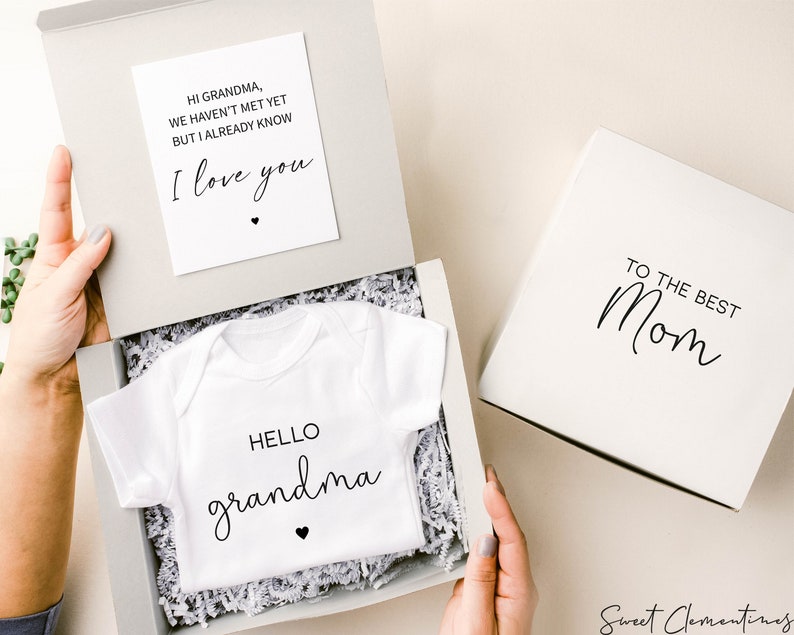 Hello Grandma Pregnancy Announcement